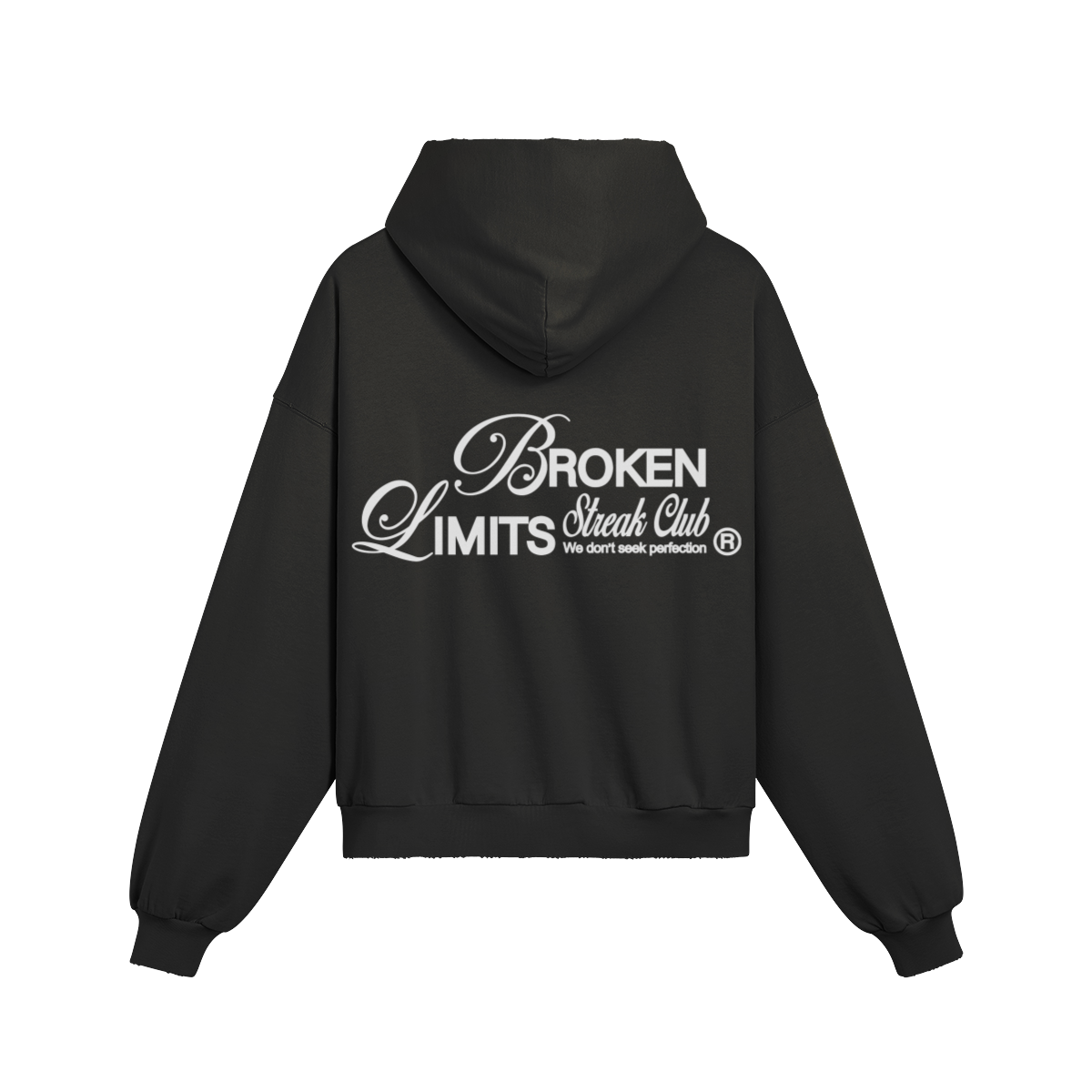 BROKEN LIMITS HOODIE black