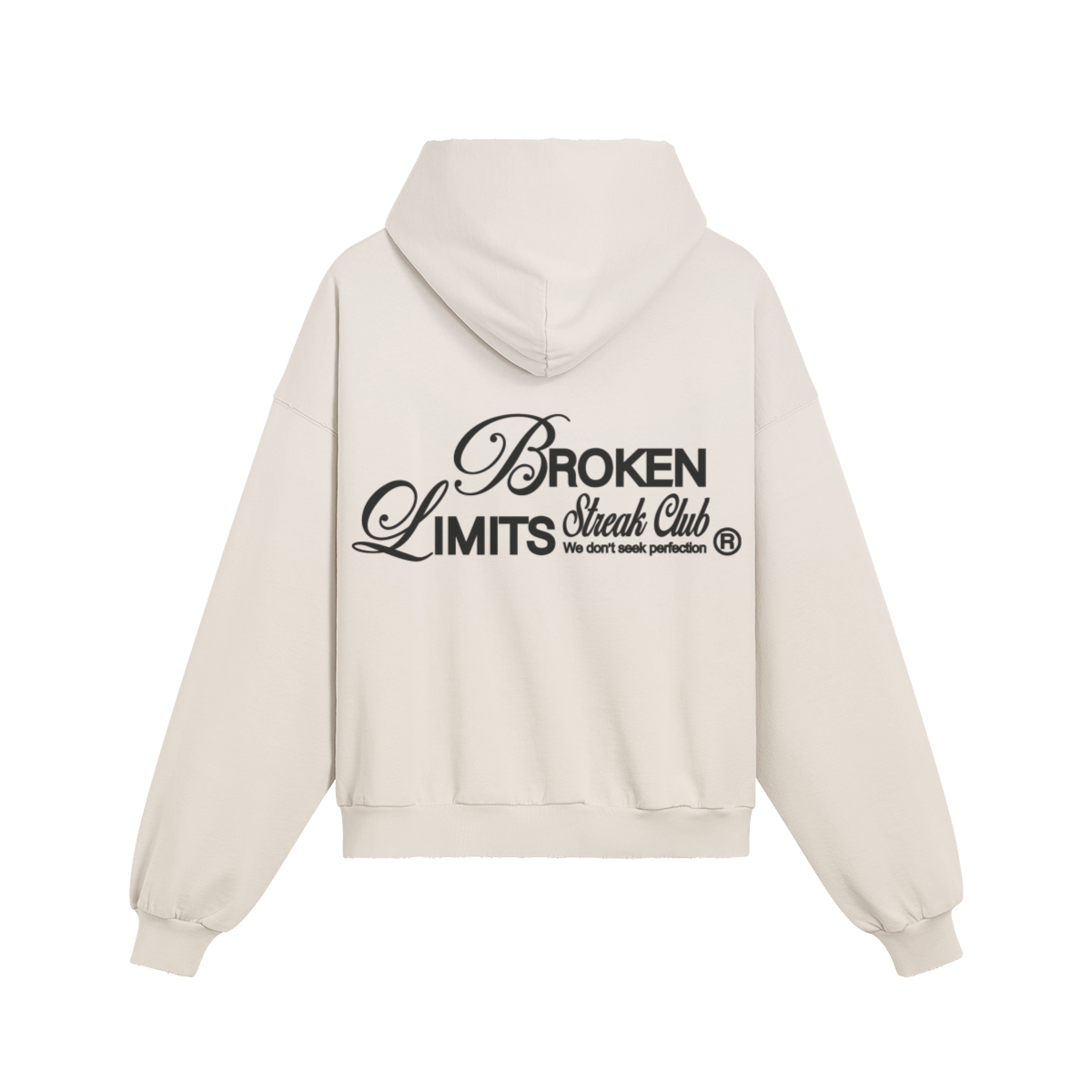 BROKEN LIMITS HOODIE beige
