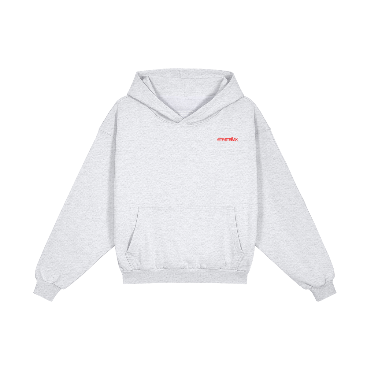 STR. HOODIE - Light Gray