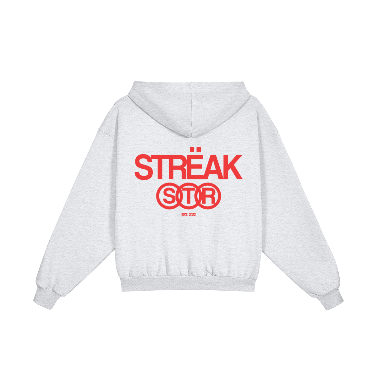 STR. HOODIE - Light Gray