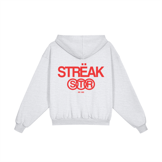 STR. HOODIE - Light Gray
